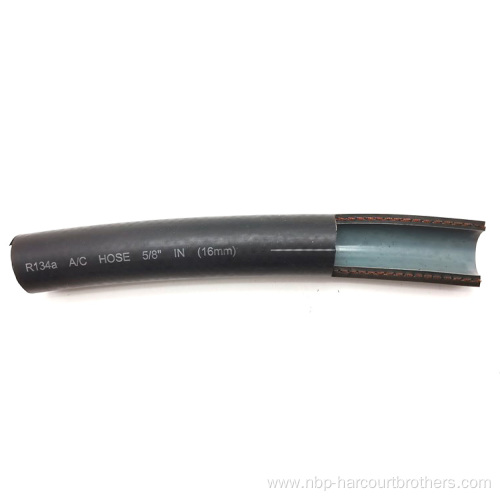 Wrapped cover flexible rubber hose 6 layers ac rubber hose